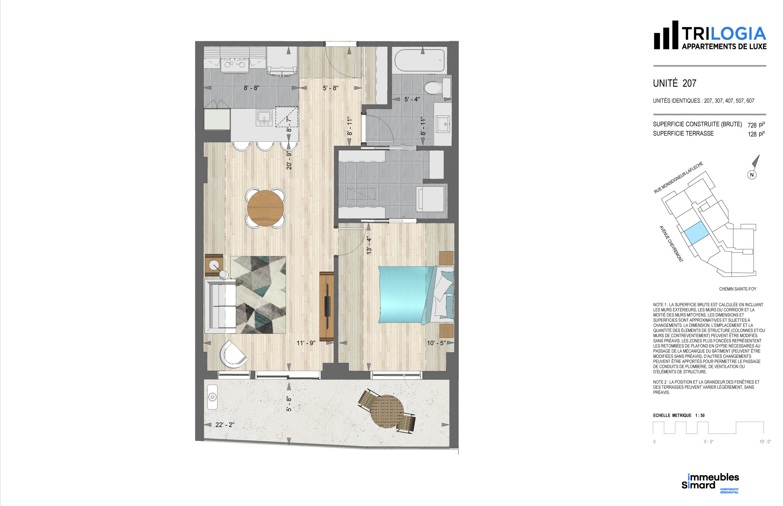 Trilogia, 3 1/2, Mars 2026 - Immeubles Simard