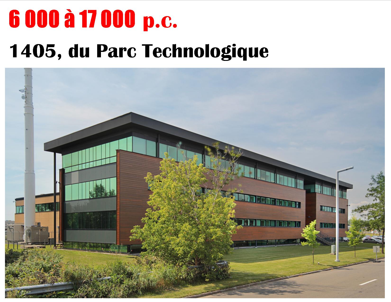 120 à  69 000 p.c., bureaux, commerces, laboratoires - Immeubles Simard