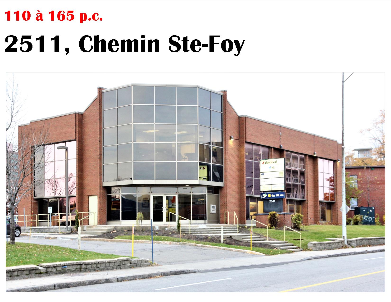 120 à  50 000 p.c., bureaux, commerces, laboratoires - Immeubles Simard