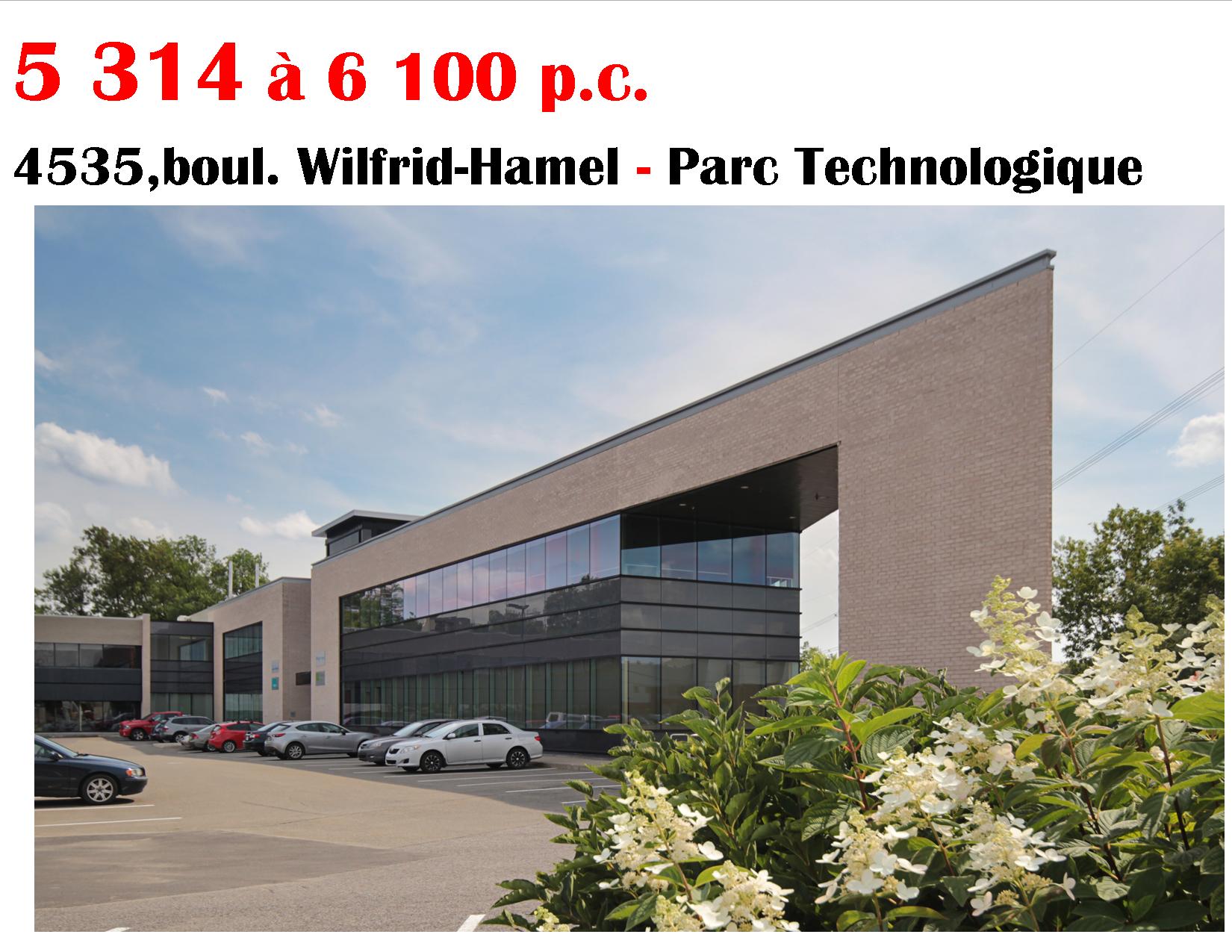 120 à  69 000 p.c., bureaux, commerces, laboratoires - Immeubles Simard