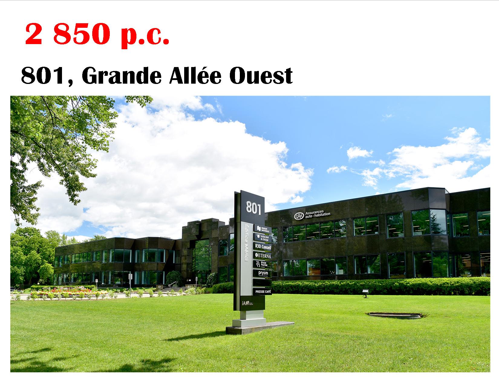 120 à  69 000 p.c., bureaux, commerces, laboratoires - Immeubles Simard